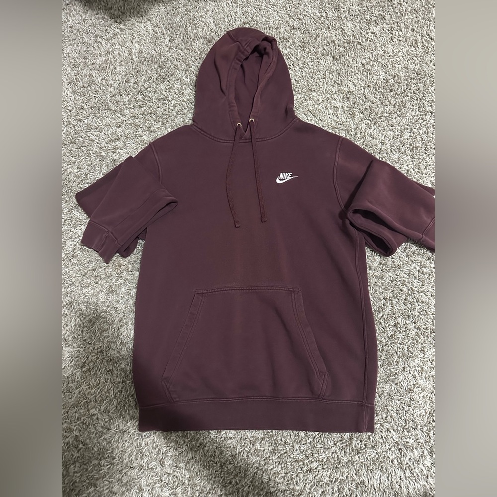 Maroon Nike Hoodie